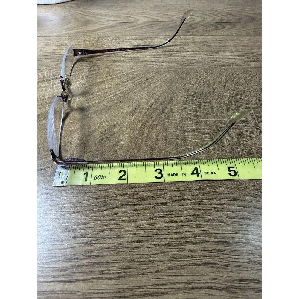 Versace Versus MOD 7006 1043 Rose Gold Metal Half Rim Glasses